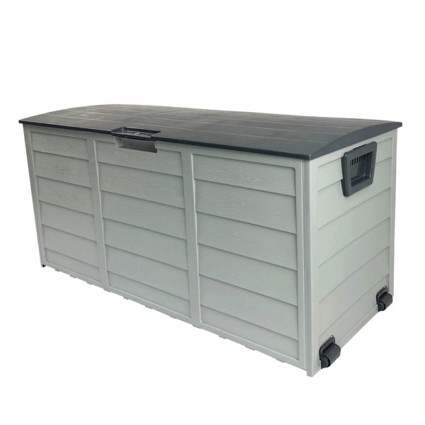 Grey HADIKA 290L Outdoor Storage Box