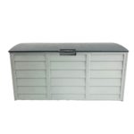 Grey HADIKA 290L Outdoor Storage Box