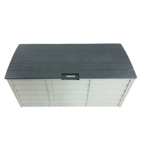 Grey HADIKA 290L Outdoor Storage Box