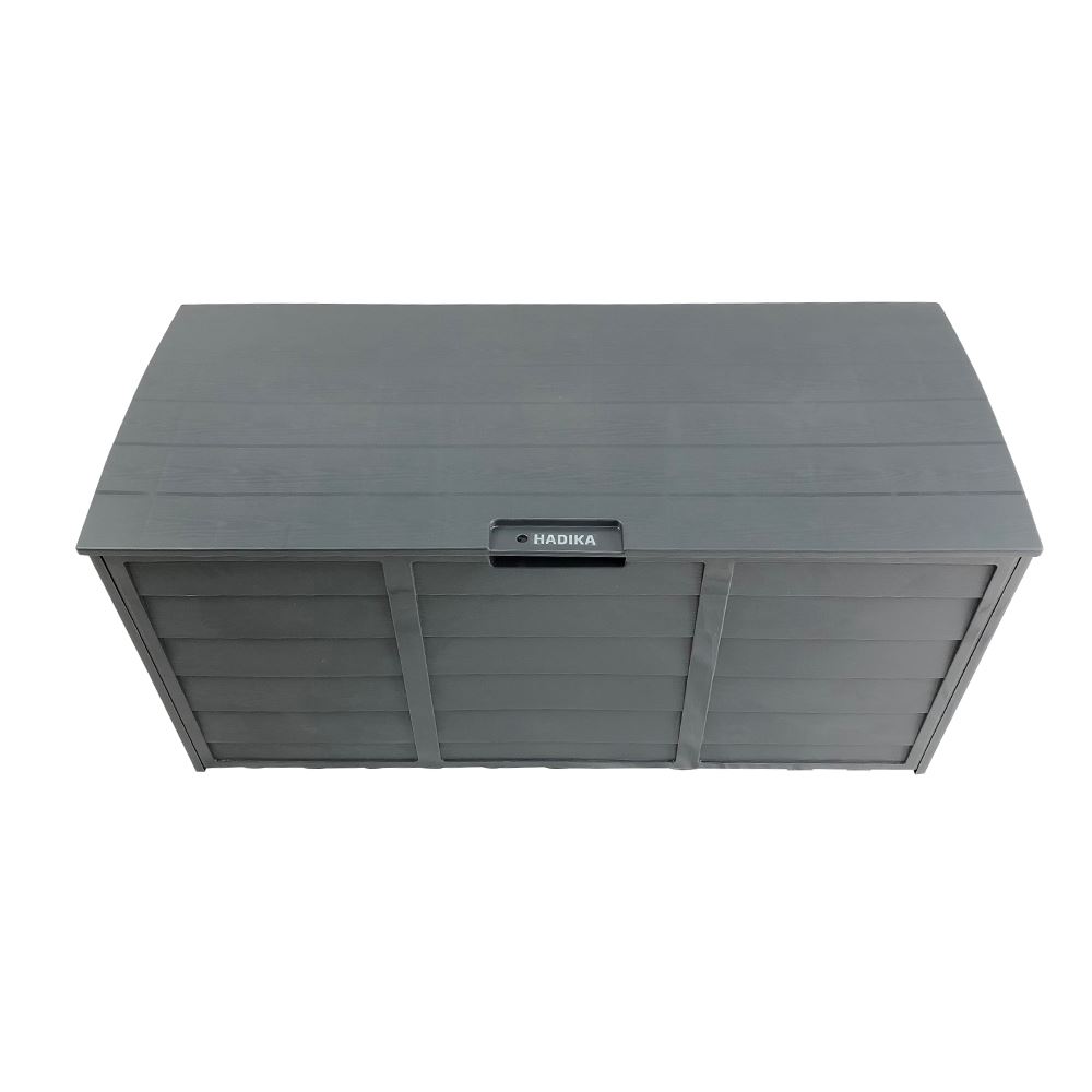 Dark Grey Waterproof Large Outdoor Storage Box - 290 ...