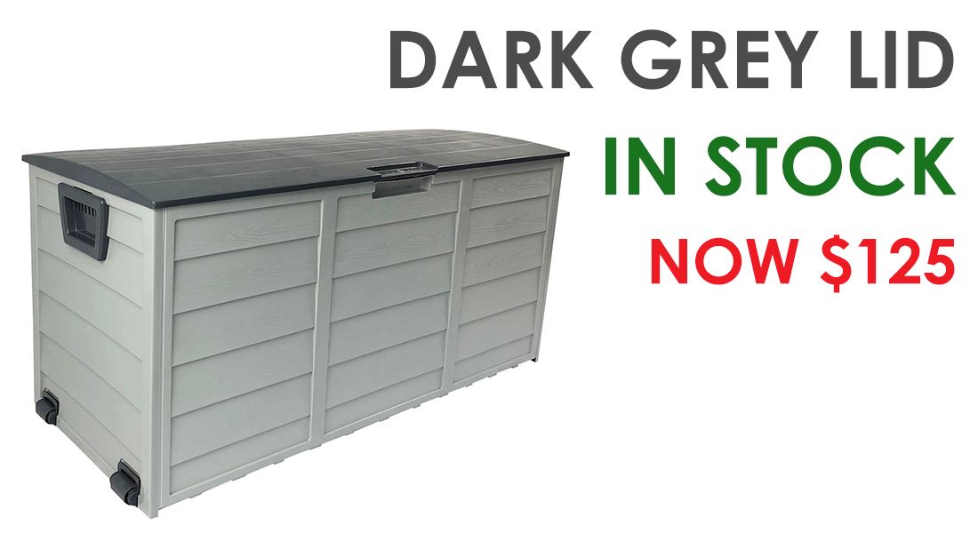 Outdoor Storage Boxes In Coolaroo Victoria Outdoor Home Improvement