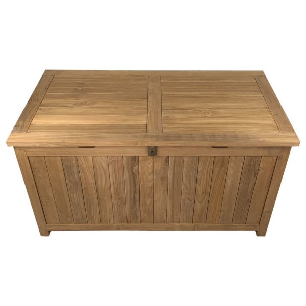 Solid Teak Outdoor Storage Box