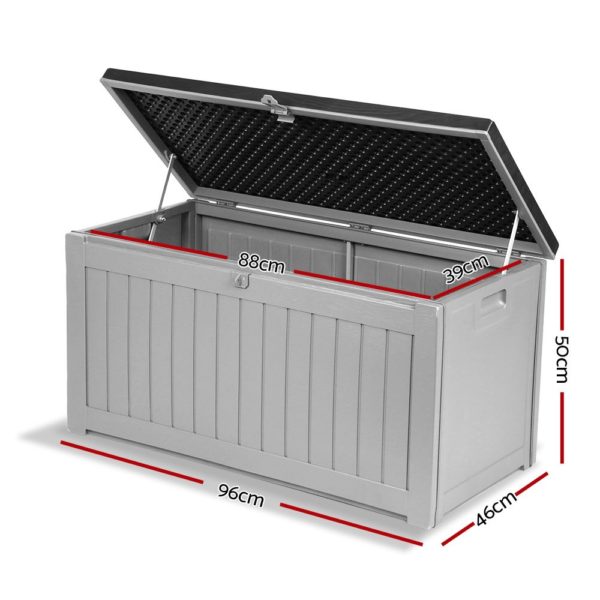 190 Litre Outdoor Storage Box & Bench