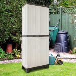 Tall Outdoor Storage Cabinet 173cm height & rust resistant