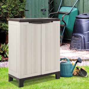 92cm Short Outdoor Storage Cabinet