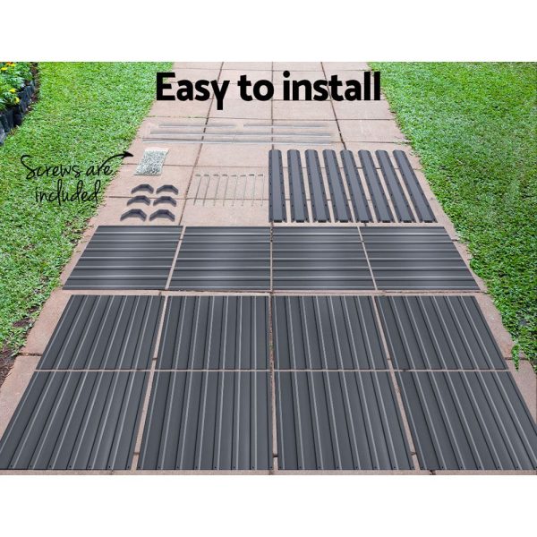 240 x 80 x 77cm high Raised Garden Bed